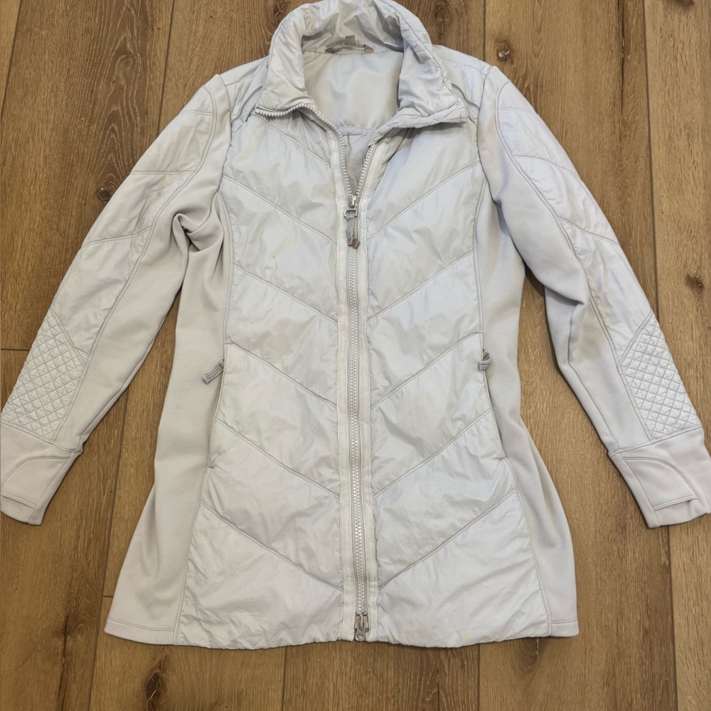 Athleta Light Gray Jacket - image 2